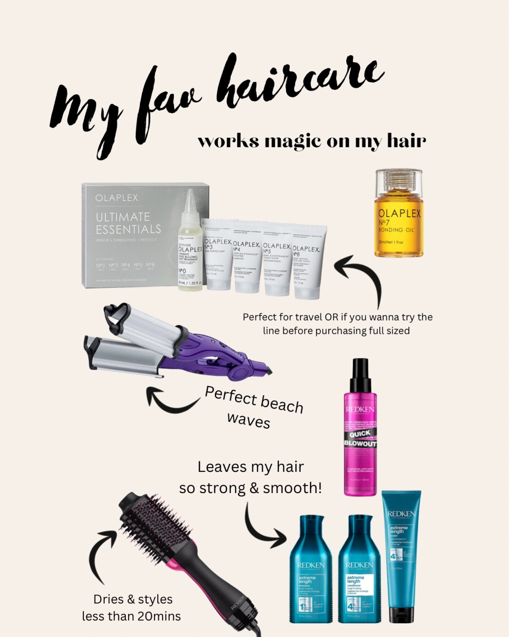 My regularly used hair products

#LTKCyberweek #LTKHoliday #LTKbeauty