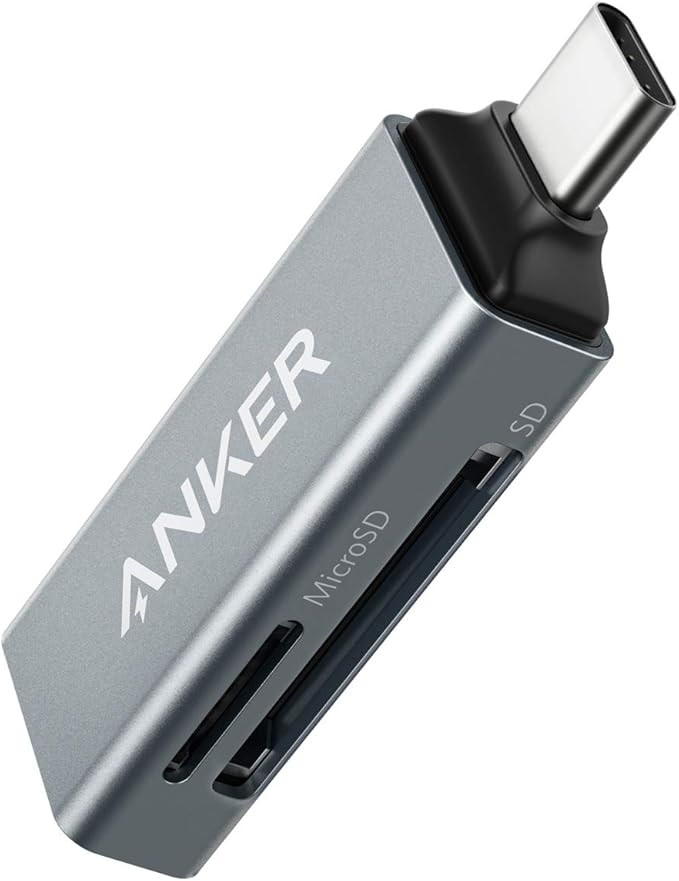 Anker SD Card Reader, 2-in-1 USB C Memory Card Reader for Digital Camera SD Card Viewer with Dual... | Amazon (US)