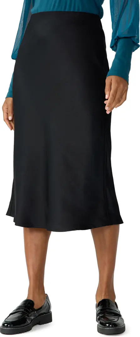 Sanctuary Everyday Satin Midi Skirt | Nordstrom | Nordstrom