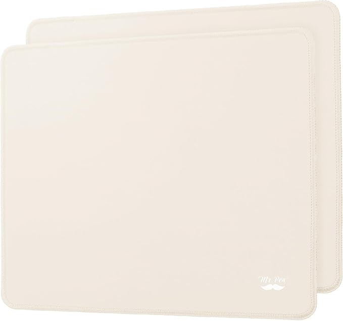 Mr. Pen- Mouse Pad, 12.8"x11.3", 2 Pack, Beige Mouse Pads for Wireless Mouse, Computer Mouse Pad ... | Amazon (US)