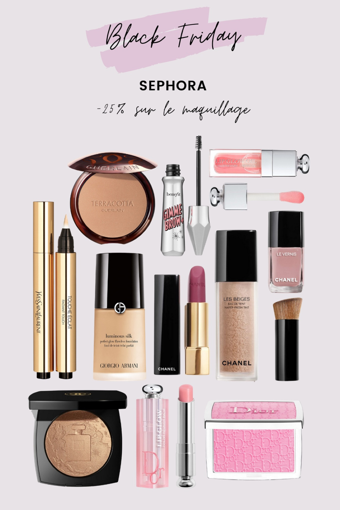 -25% sur le maquillage chez Sephora pour le Black Friday ! 

#LTKCyberweek #LTKbeauty #LTKGiftGuide