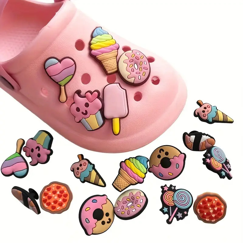 Food And Dessert Series Shoe Accessories For  , Party Gifts - Temu Canada | Temu Affiliate Program