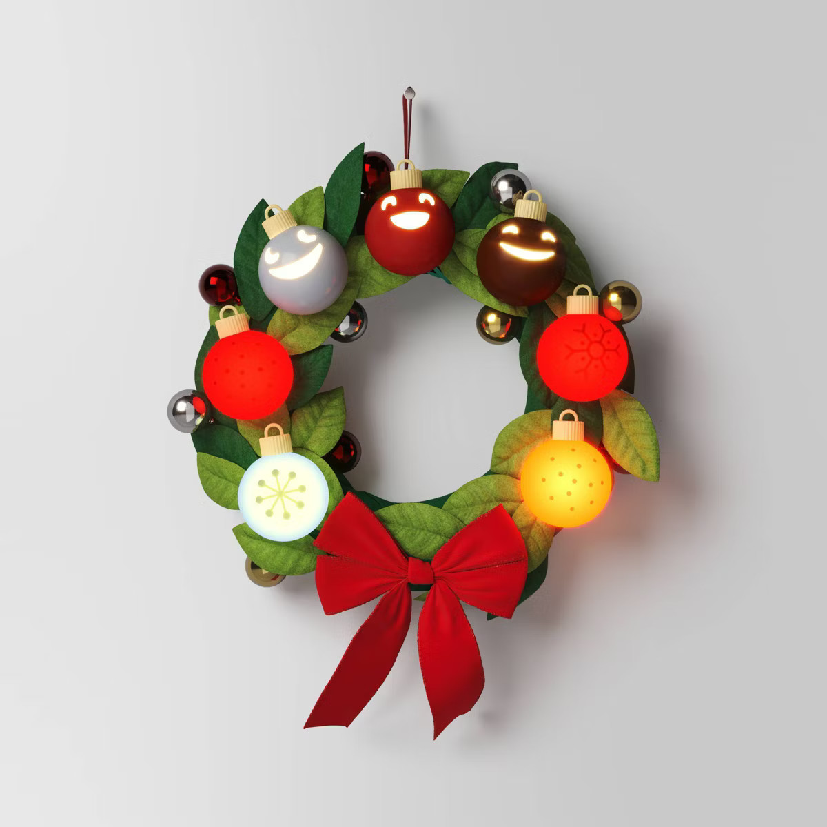 15" Animated Decorative Christmas Wreath - Wondershop™ | Target
