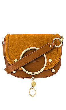 See By Chloe Mara Small Crossbody Bag in Caramello from Revolve.com | Revolve Clothing (Global)
