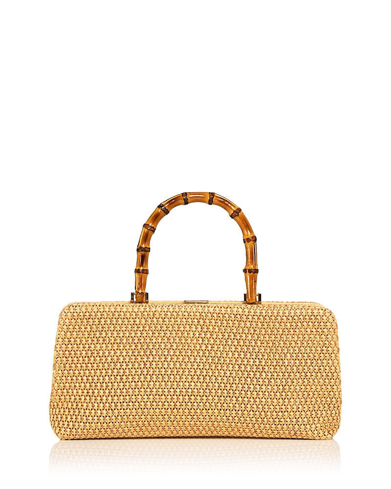 Aqua Medium Raffia Crossbody Bag - Exclusive | Bloomingdale's (US)