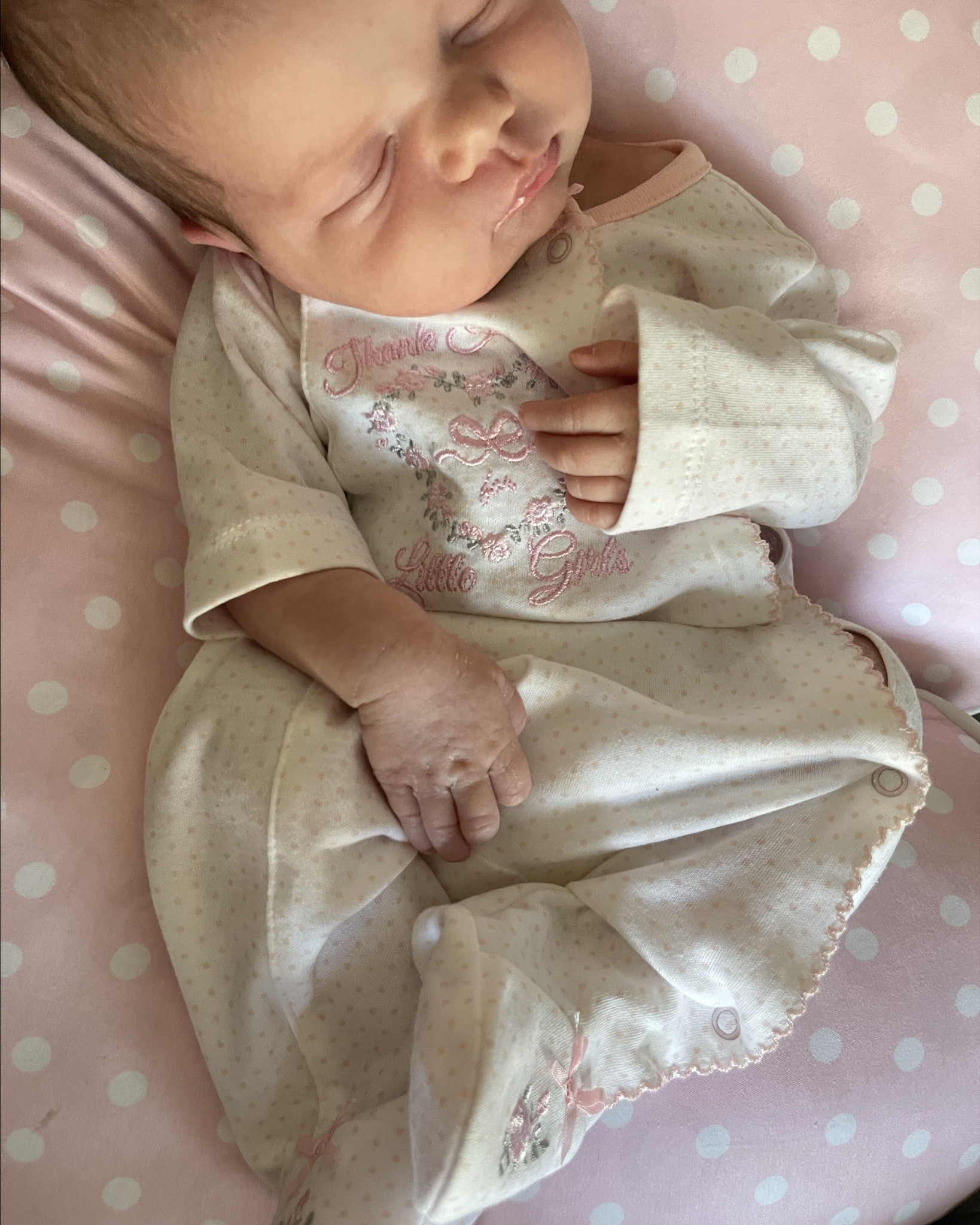 Newborn girl outfit footie sleeper 

#LTKFamily #LTKGiftGuide #LTKBaby