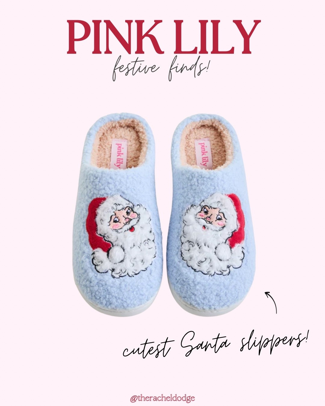 Pink Lily Festive Finds - these Santa slippers would be so cute in a brrr basket ❄️ 

#LTKGiftGuide #LTKCyberWeek #LTKHoliday