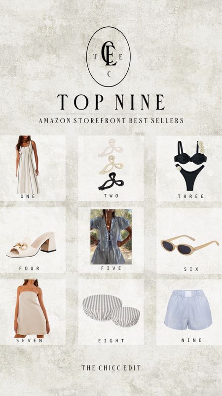 Amazon top nine UNDER $50 🤍

Hiii, lovely! Follow my shop @TheChiccEdit to shop this post, and get my exclusive app-only content! So glad you're here!

Ltkfind, Itkmidsize, Itkover40, Itkunder50, Itkunder100, chic, aesthetic, trending, stylish, minimalist style, affordable, home, decor, spring fashion, ootd, spring style, spring home, spring outfit, interior design, beauty, budget, summer outfit, summer style, summer fashion, outfit, dupe, look for less, y2k, Amazon #amazon #amazonfashion #amazonstyle #amazonfinds #amazonhome dress hair clips bikini Gucci mule dupe shirt set 90’s sunglasses linen dress striped bowl covers boxer shorts 

#LTKFindsUnder50 #LTKStyleTip #LTKShoeCrush