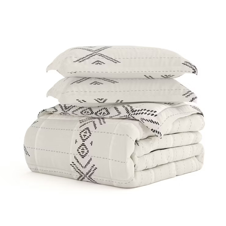 Farmhouse Reversible Superior Soft Comforter Sets, Down Alternative, Easy Care - Becky Cameron | Target