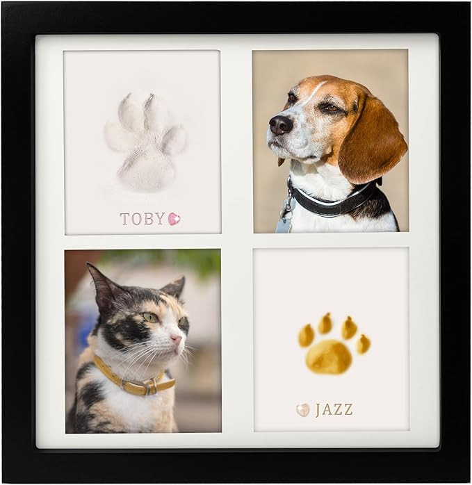 MYPAWLETS Paw Print Kit for Dog Cat,Large Pawprints Area,Pet Paw Print Impression Kit with Soft C... | Amazon (US)