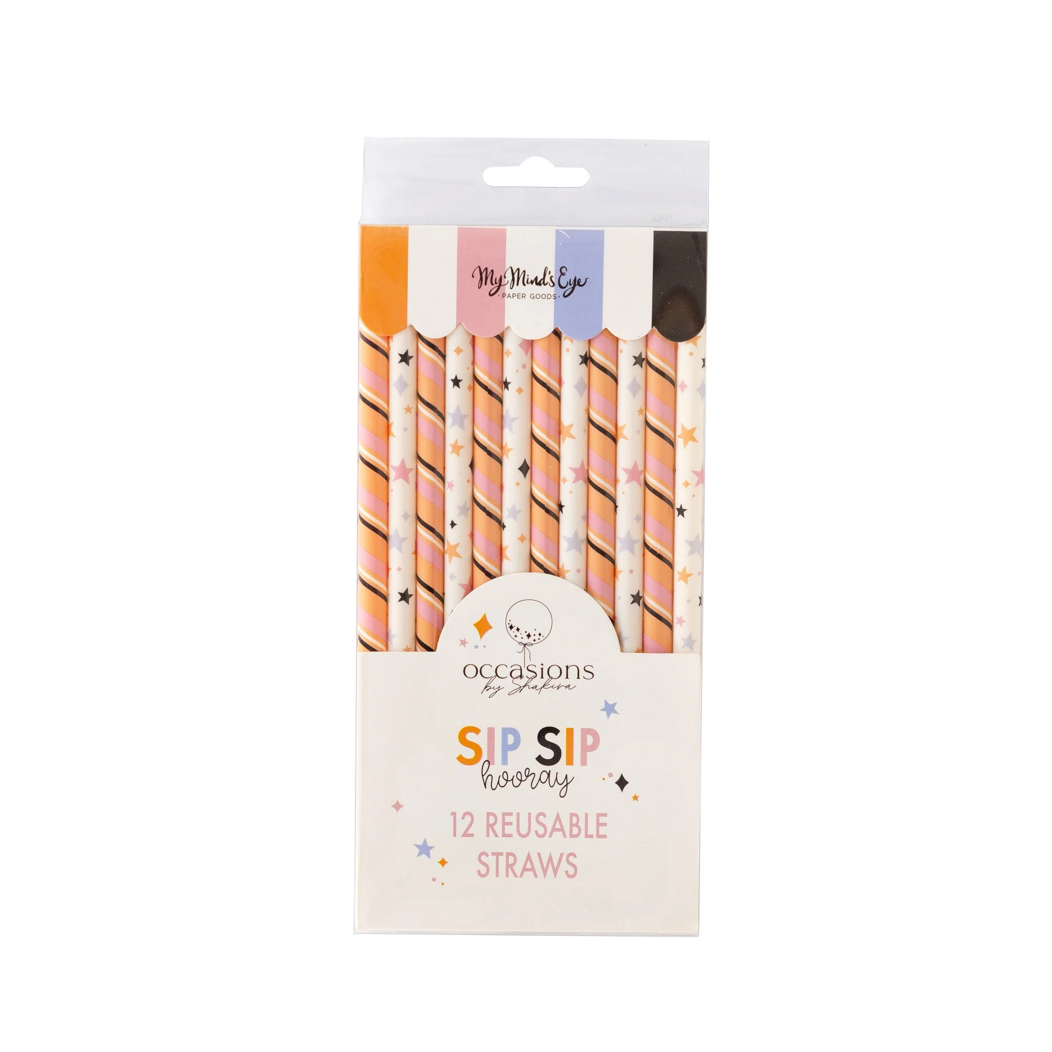 Occasions By Shakira - Spooky Sweets Reusable Straws | My Mind's Eye