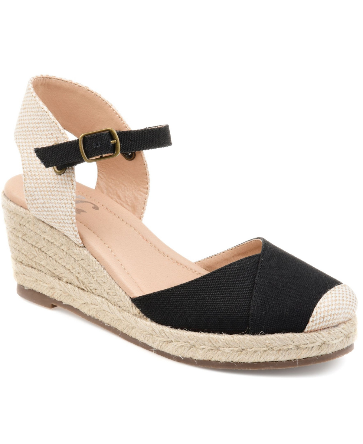 Journee Collection Women's Ashlyn Espadrille Wedges Women's Shoes | Macys (US)