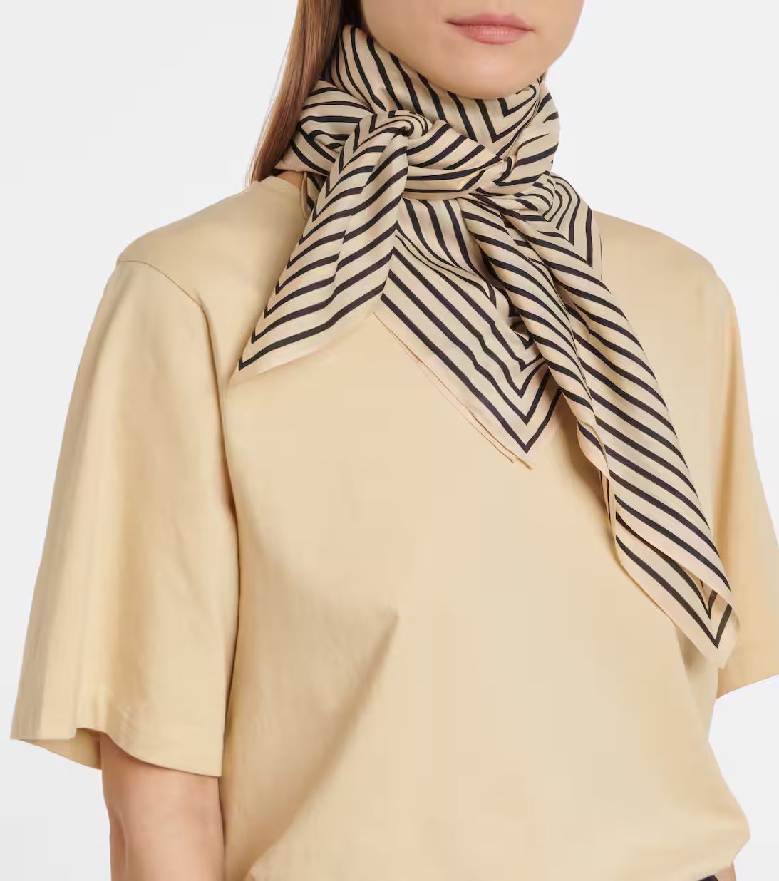 Logo silk scarf | Mytheresa (INTL)