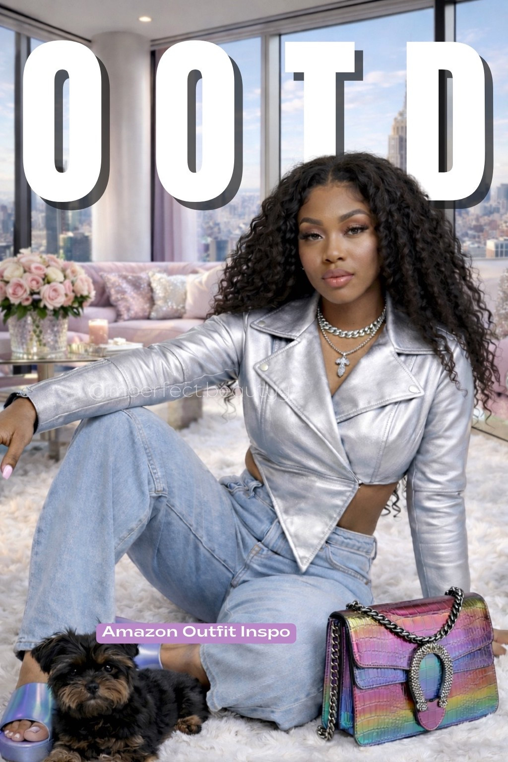 Chic Silver Jacket Outfit with Balloon Jeans & Iridescent Statement Bag


wide leg jeans outfit, balloon jeans outfit, silver cropped jacket, metallic jacket outfit, platform mule heels, iridescent handbag, statement bag outfit, trendy denim outfit, casual luxury outfit, street style outfit inspiration

#ltkstyle #ltkfashion #ltkdenim #ltkstreetstyle #ltktrend #ltkitbag #ltkoutfitinspo #ltkviral #ltkfinds

#LTKSpringSale #LTKootd #LTKgrwm