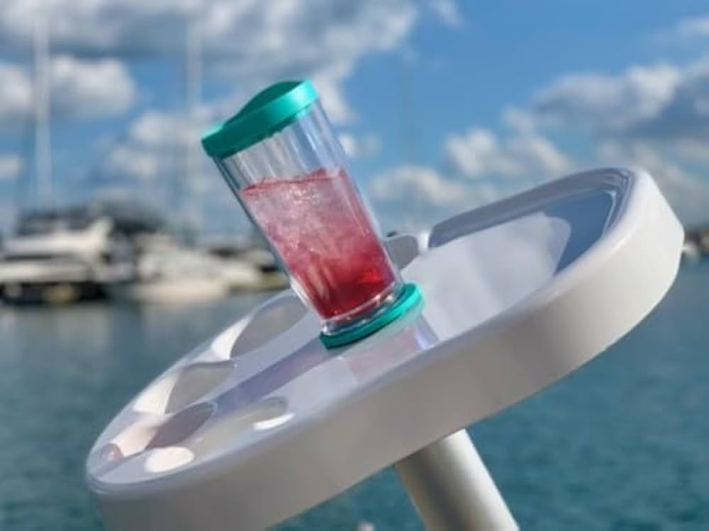 Non Tip Boat Cup Holder & Tumbler System, Portable, Double Wall Insulated, Magnetic & Suction for... | Amazon (US)