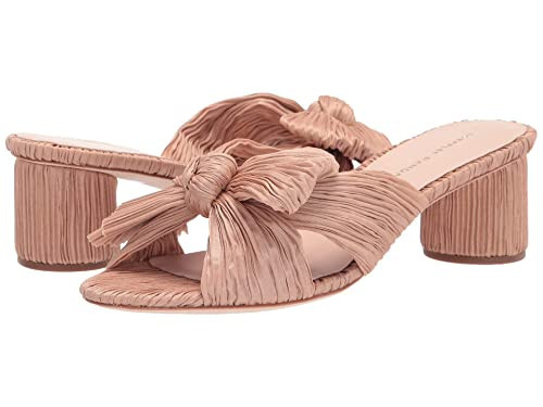 Loeffler Randall Emilia Pleated Knot Mule Dune 5.5 B (M) | Amazon (US)