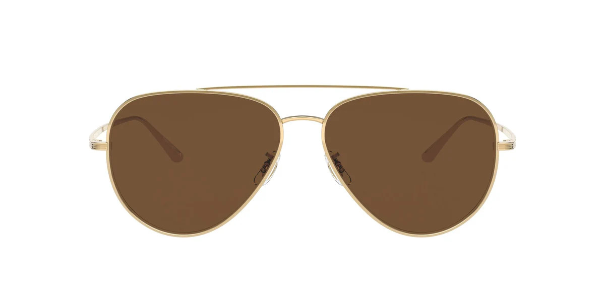 Oliver Peoples The Row Casse 0OV1277ST 529257 Aviator Polarized Sunglasses | SOLSTICE
