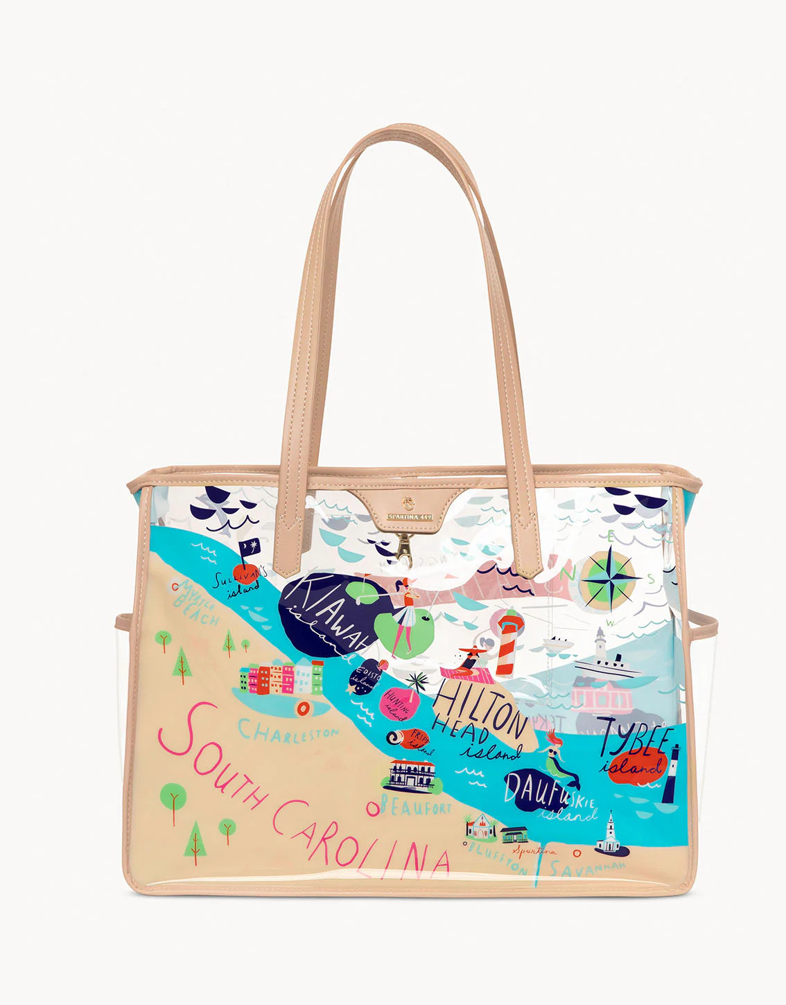 Sea Islands Clear Beach Tote | Spartina 449