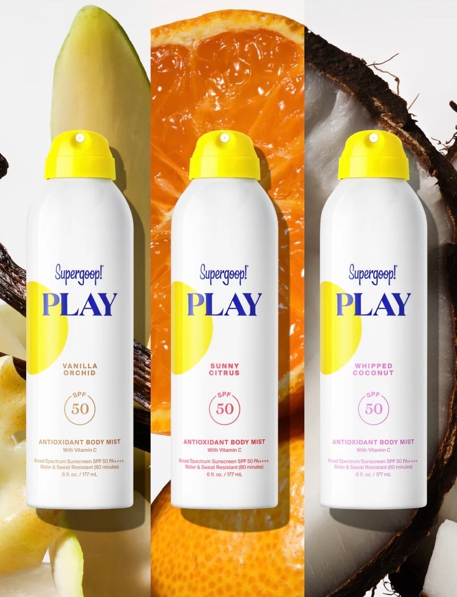 Huge Supergoop sale! Use code: JENREED10 for an additional 10% off! I immediately ordered theses sprays I. The new scents! This is the best deal of the sale!