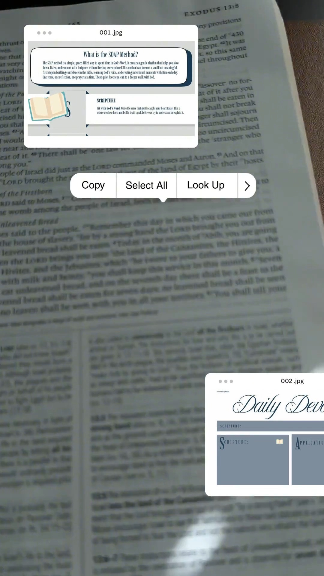 Starting my week with His Word ✨
Lately, I felt like I needed to shift the way I take in Scripture. Revisiting the SOAP method was exactly what I needed. Through it, I created a simple devotional and key to guide my way.

If you’d like to do this with me, just let me know. I’d be more than happy to share it with you! 🤍

#LTKselfcare #LTKmorningroutine #LTKmomlife
