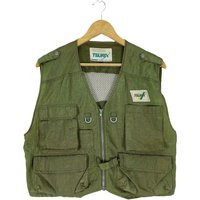 Tsurix Fishing Vest Multi-Pocket Tactical Green Activewear | Size Large | Etsy (US)