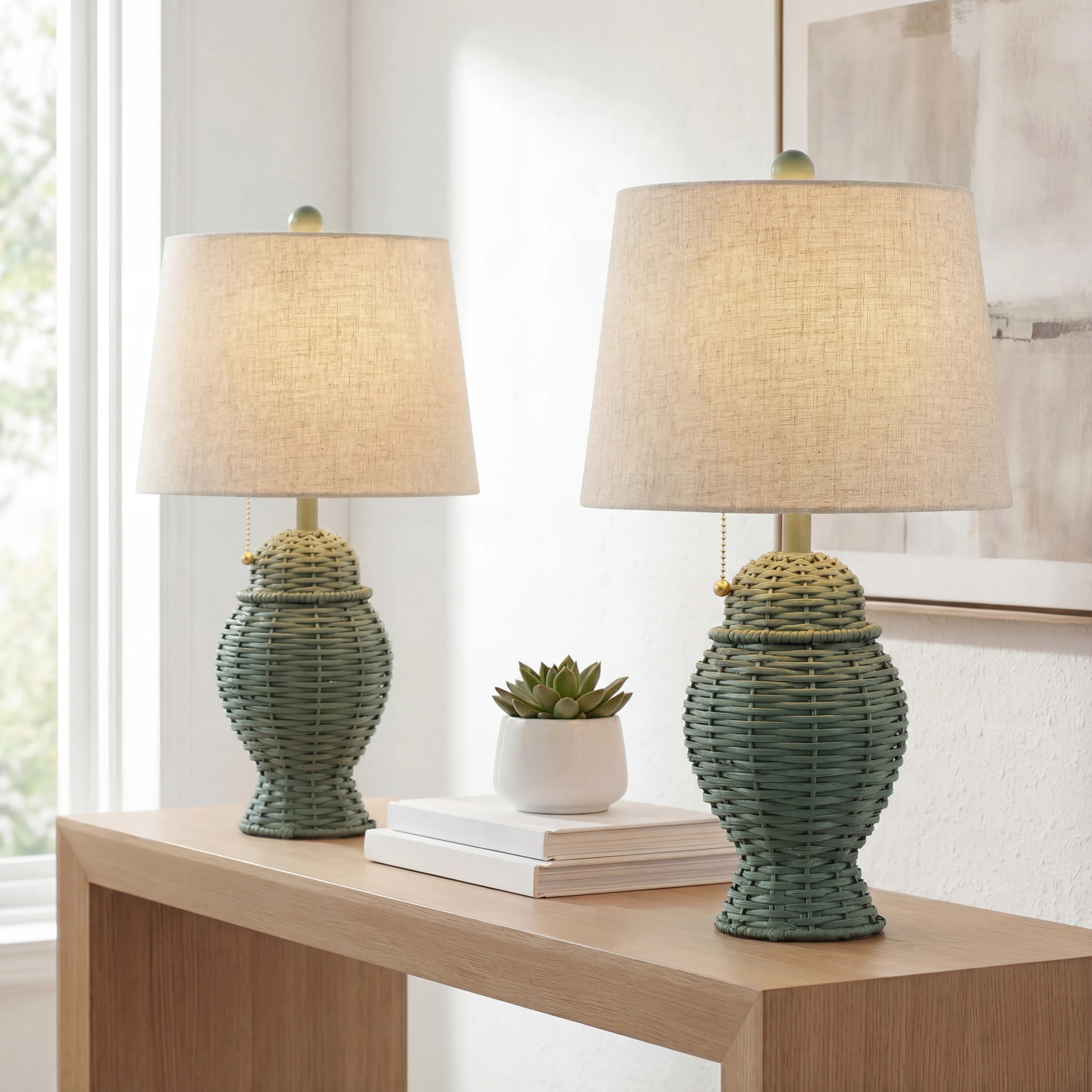 Alahbasri Table Lamp (Set of 2) | Wayfair North America