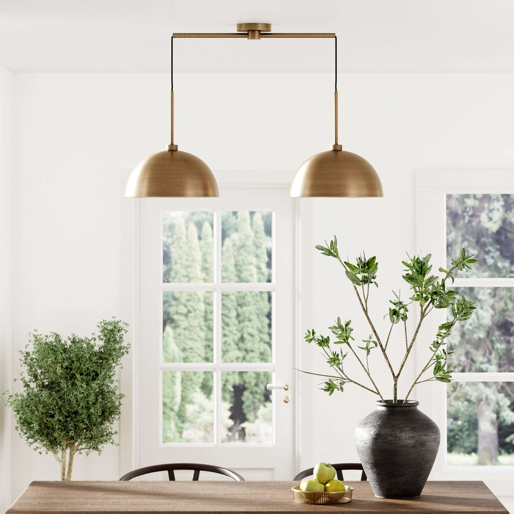 Metal Hanging Ceiling Pendant Light | Percy | Nathan James