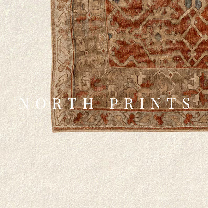 PRINTABLE Tapestry Wall Art  Vintage Textile Print  Warm - Etsy | Etsy (US)