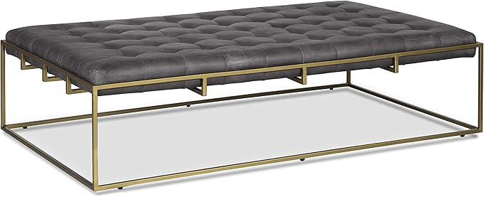 Edgemod Curio Ottoman in Carbon Black | Amazon (US)