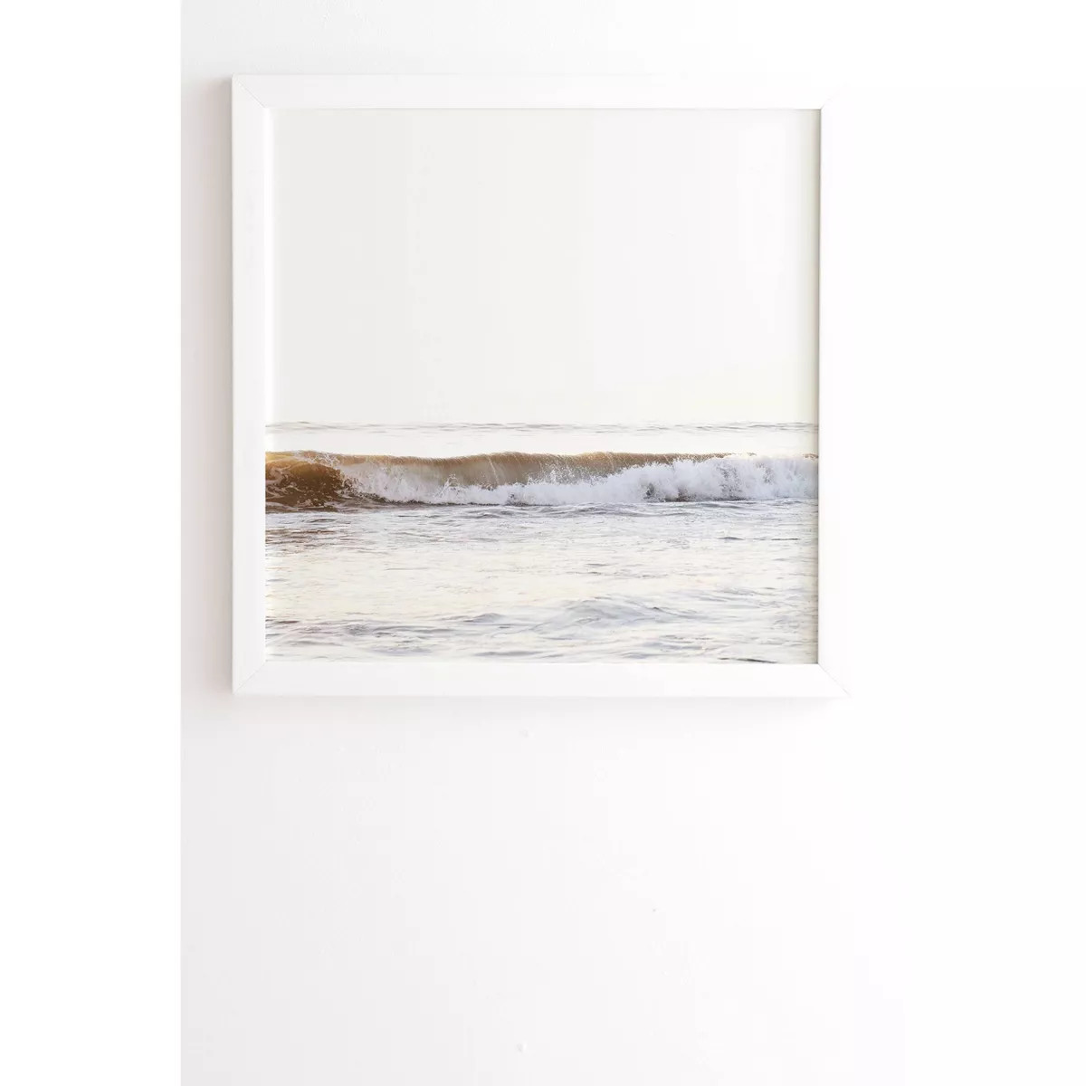 Bree Madden Minimalist Wave Framed Wall Print - Deny Designs | Target