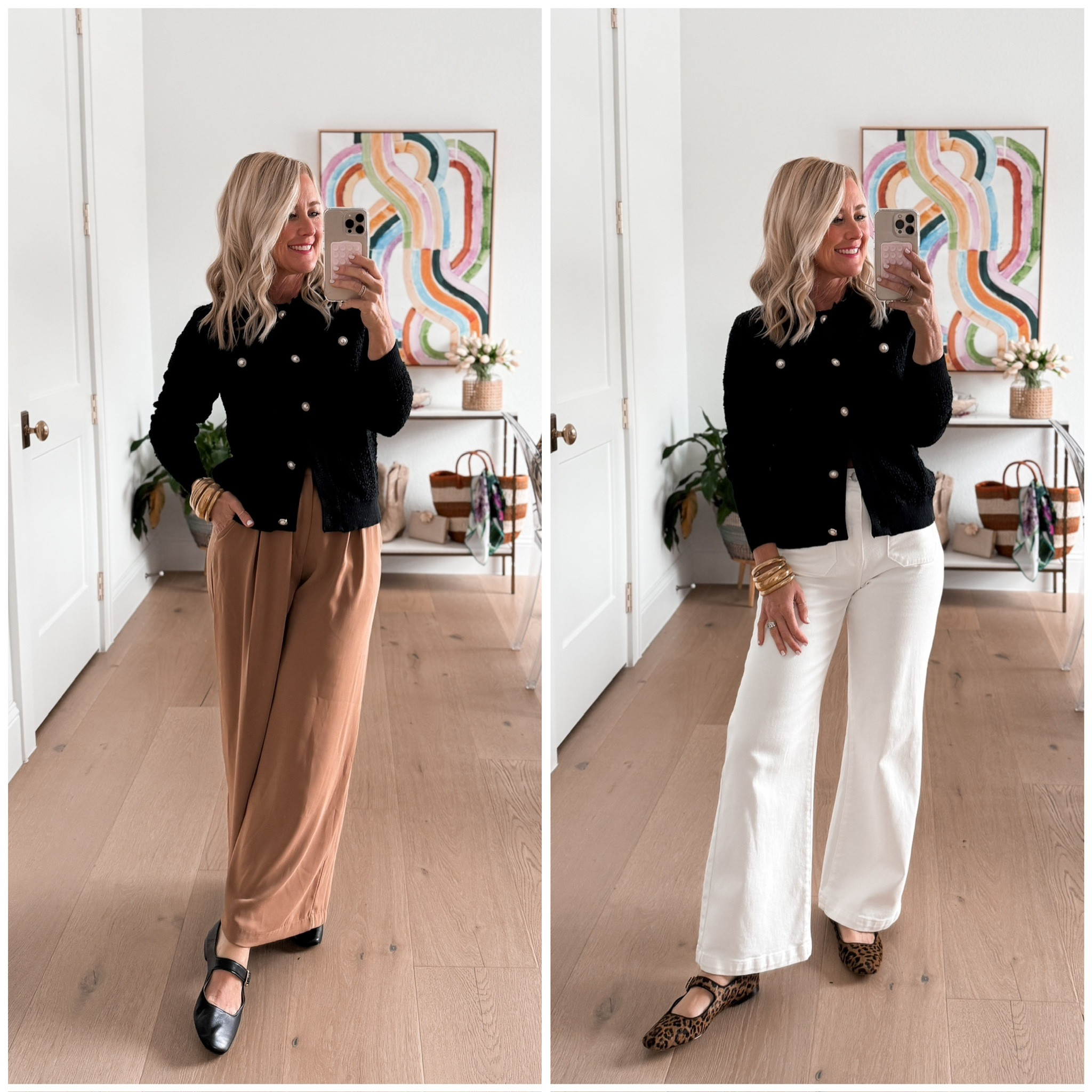 Amazon Fashion Finds | Hi Sugarplum! #sugarplumstyle #amazonhaul 

Size small cardigan
Size small-short, camel pants
Code CASSIE15 for jeans

#LTKSeasonal #LTKOver40 #LTKFindsUnder50