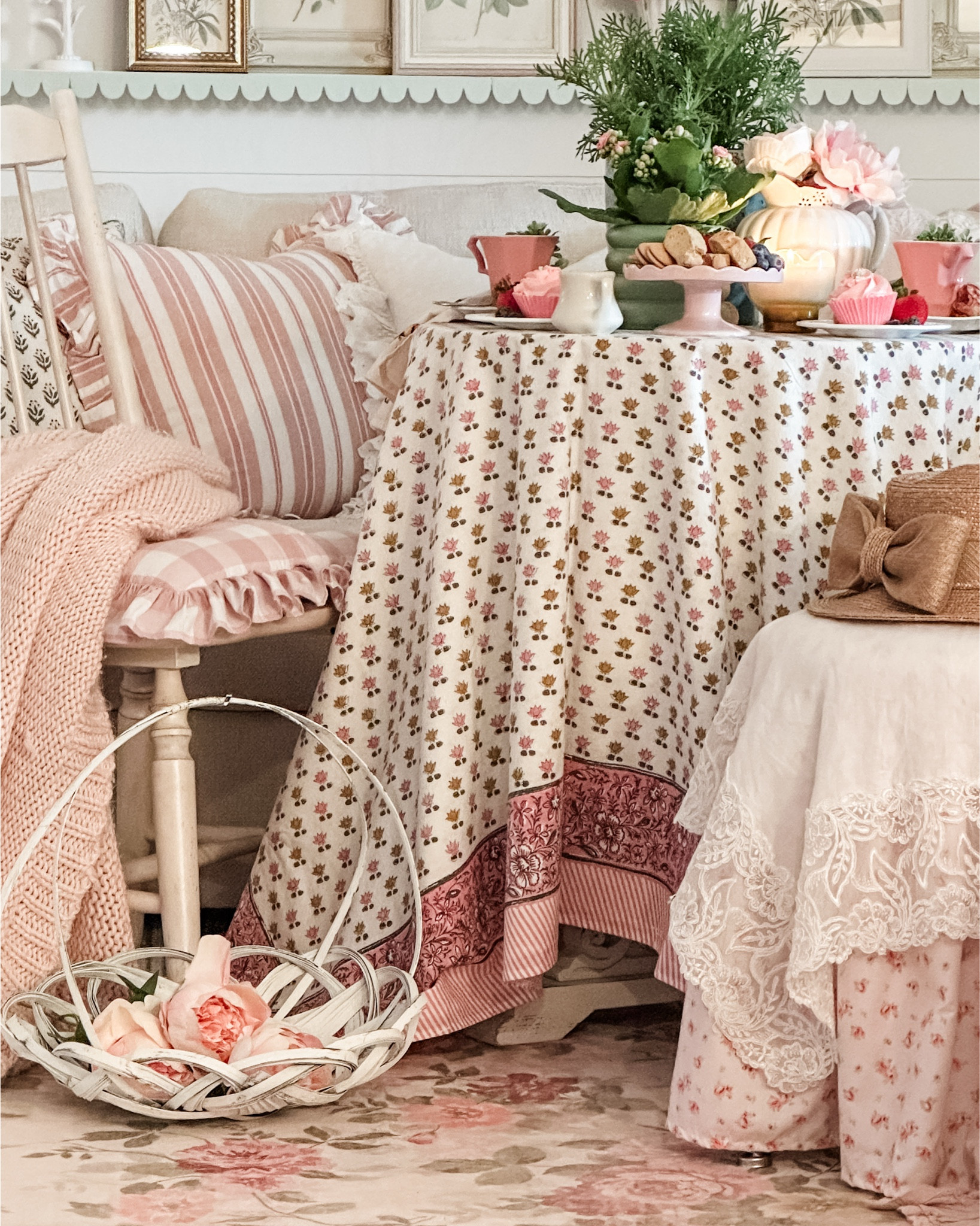 Cotton print club pillow covers and tablecloths on sale now! Save 15% off 
Perfect time for spring and Easter tables and home decor. 

#LTKHome #LTKSaleAlert