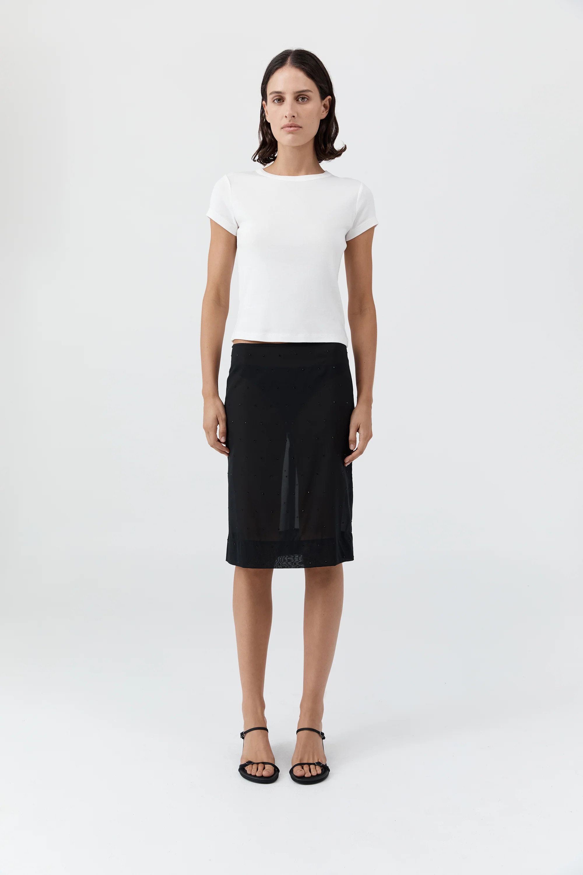 Organic Cotton Baby Tee - White | St. Agni (US, UK, EU)