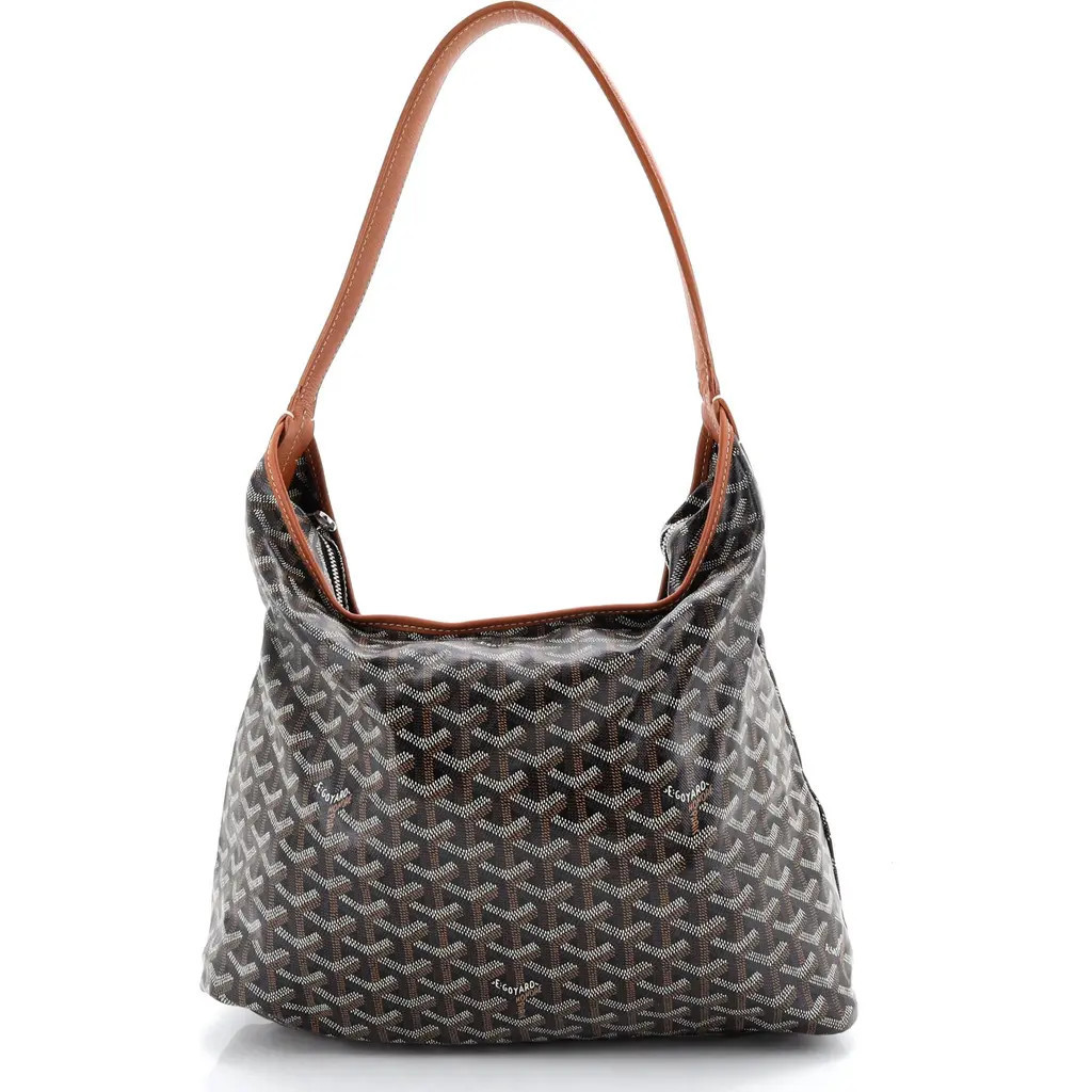 Pre-Owned Goyard Boheme Hobo Coated Canvas in Black at Nordstrom, Size Medium | Nordstrom