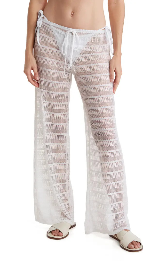 Drawstring Arrow Chevron Cover-Up Pants | Nordstrom Rack