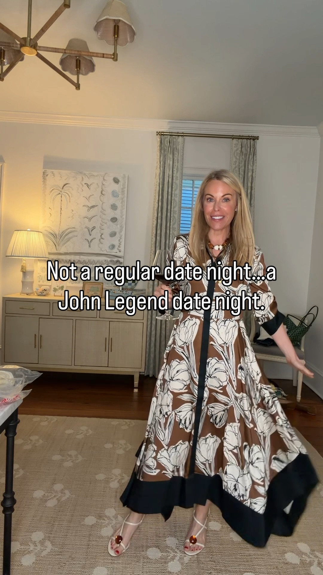 Just got this dress in nyc for a concert and vacation. It moves like a dream. Didn’t have to fuss with it once.  15% off fall15