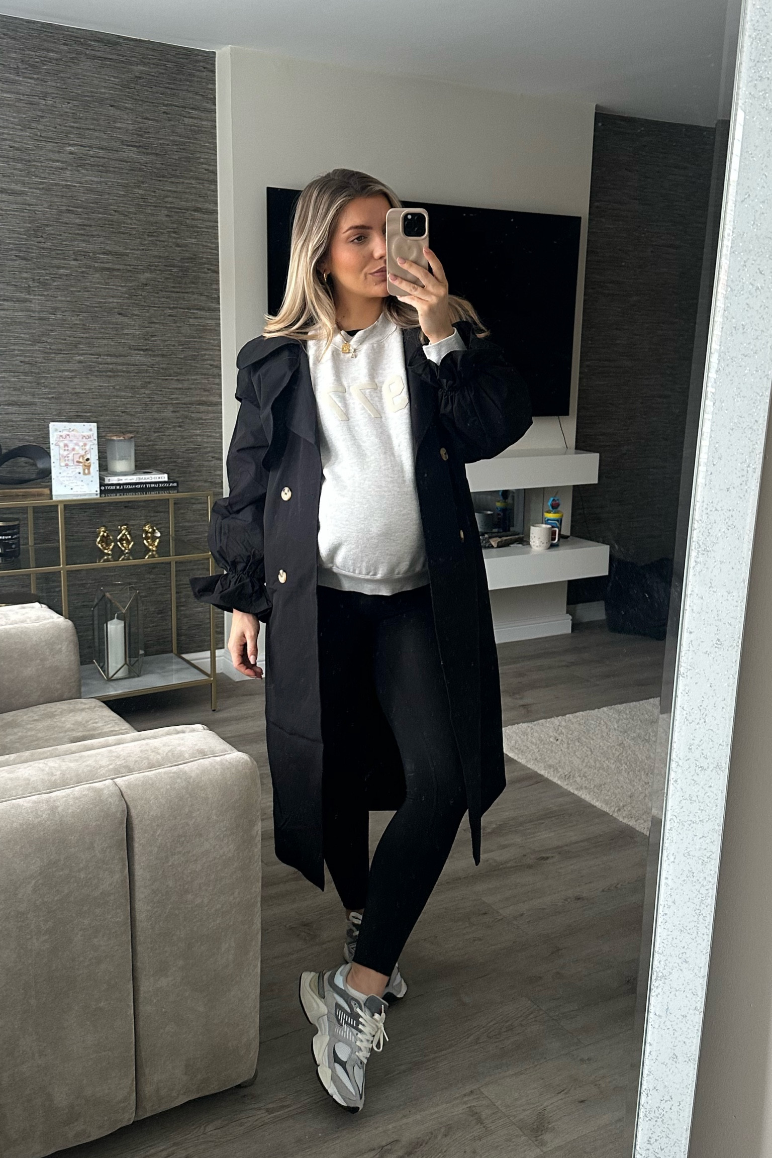 Casual outfit at 37 weeks 

#LTKbump #LTKstyletip #LTKSeasonal