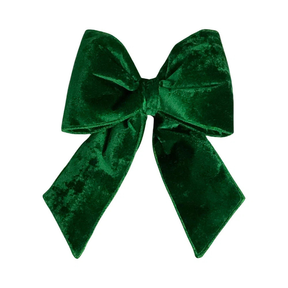 12" x 15" Velvet Christmas Bow | Wayfair North America