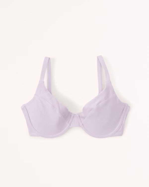 Women's Shimmer Curve Love Skinny Strap Underwire Bikini Top | Women's New Arrivals | Abercrombie... | Abercrombie & Fitch (US)