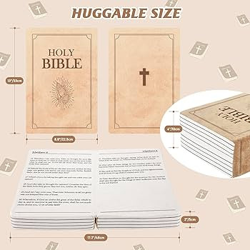 Children's Cartoon Plush Toy Throw Pillows, Christmas holiday Bible Book Pillow that Opens, Home ... | Amazon (US)