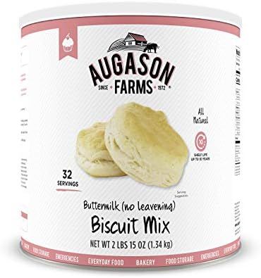 Augason Farms Buttermilk (No Leavening) Biscuit Mix 2 lbs 15 oz No. 10 Can | Amazon (US)