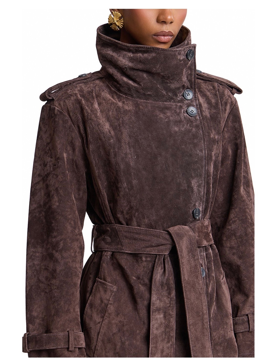 Avec Les Filles

Suede Belted Trench Coat

#LTKSeasonal #LTKootd #LTKWorkwear