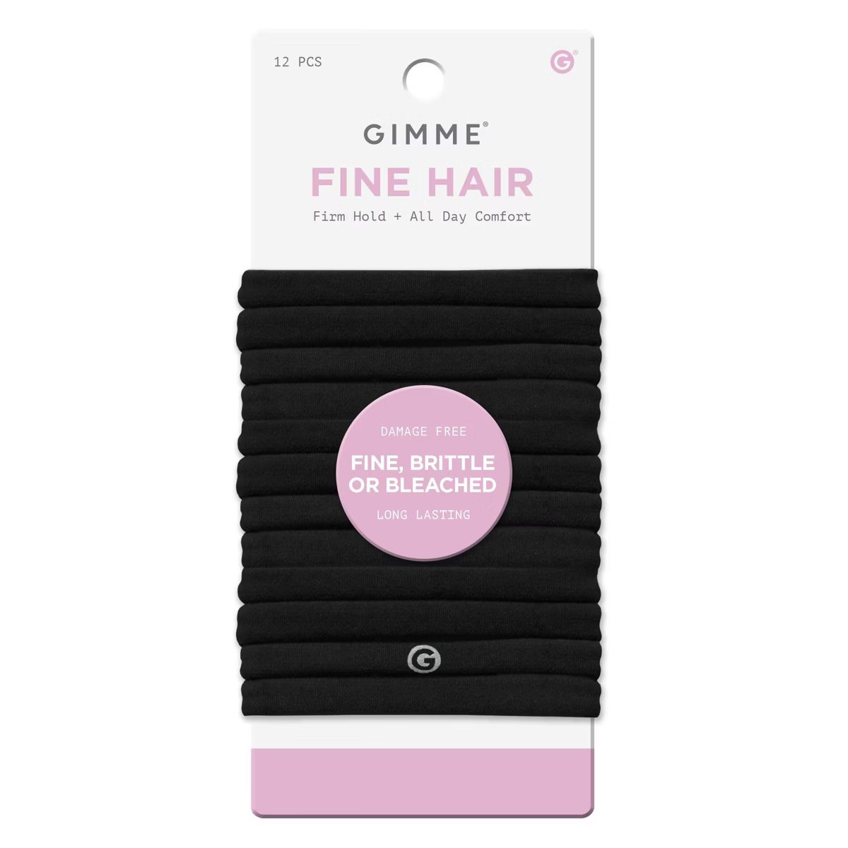 Gimme Beauty Fine Hair Tie Bands - 12ct | Target