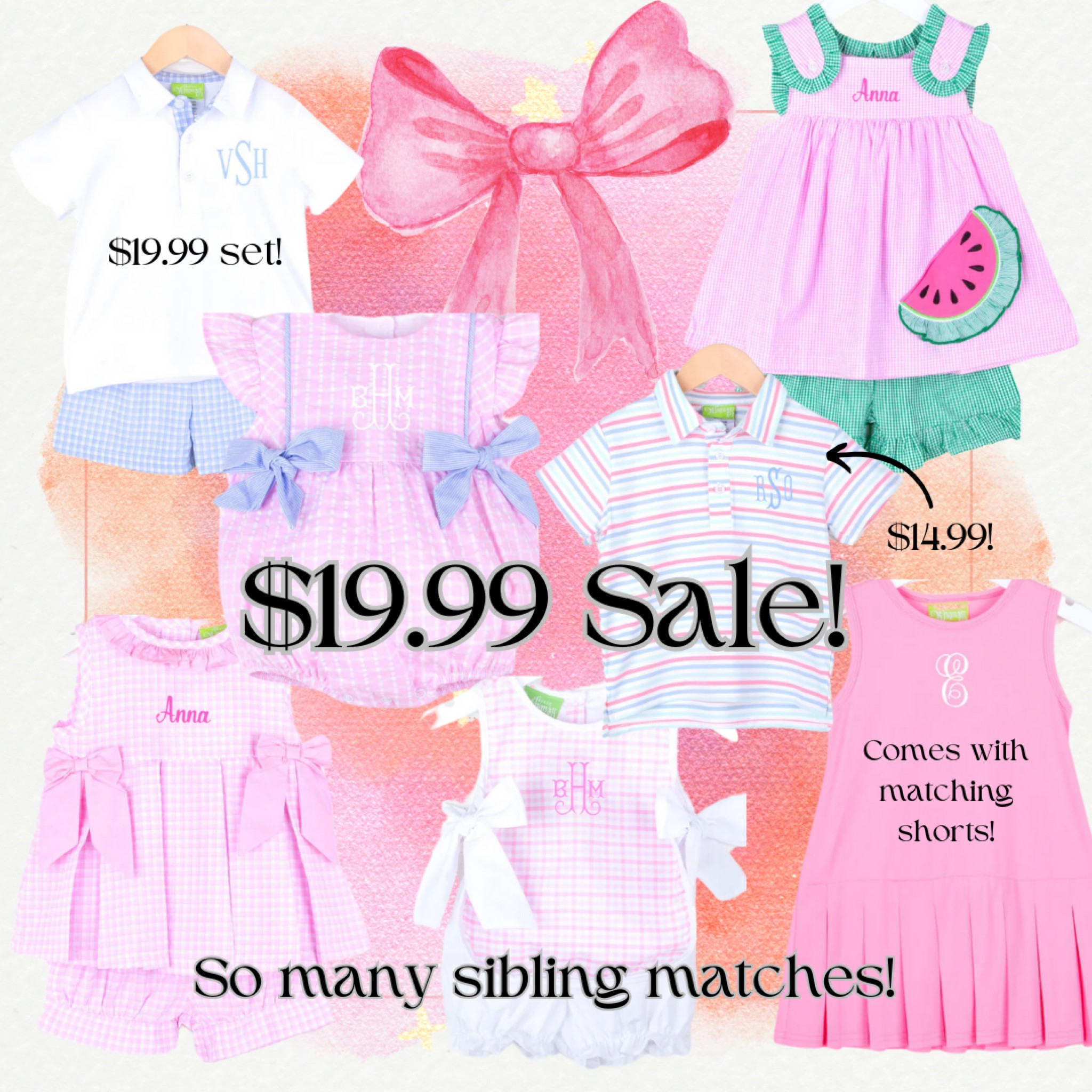 $19.99 flash sale, smocked outfits, kids outfits, sibling matches, classic children’s clothing, kids polo shirt, bubbles, kids tennis clothes, bows, matching swim, rash guards, jcollinscreative, sale, kids sale

#LTKfindsunder50 #LTKkids #LTKbaby