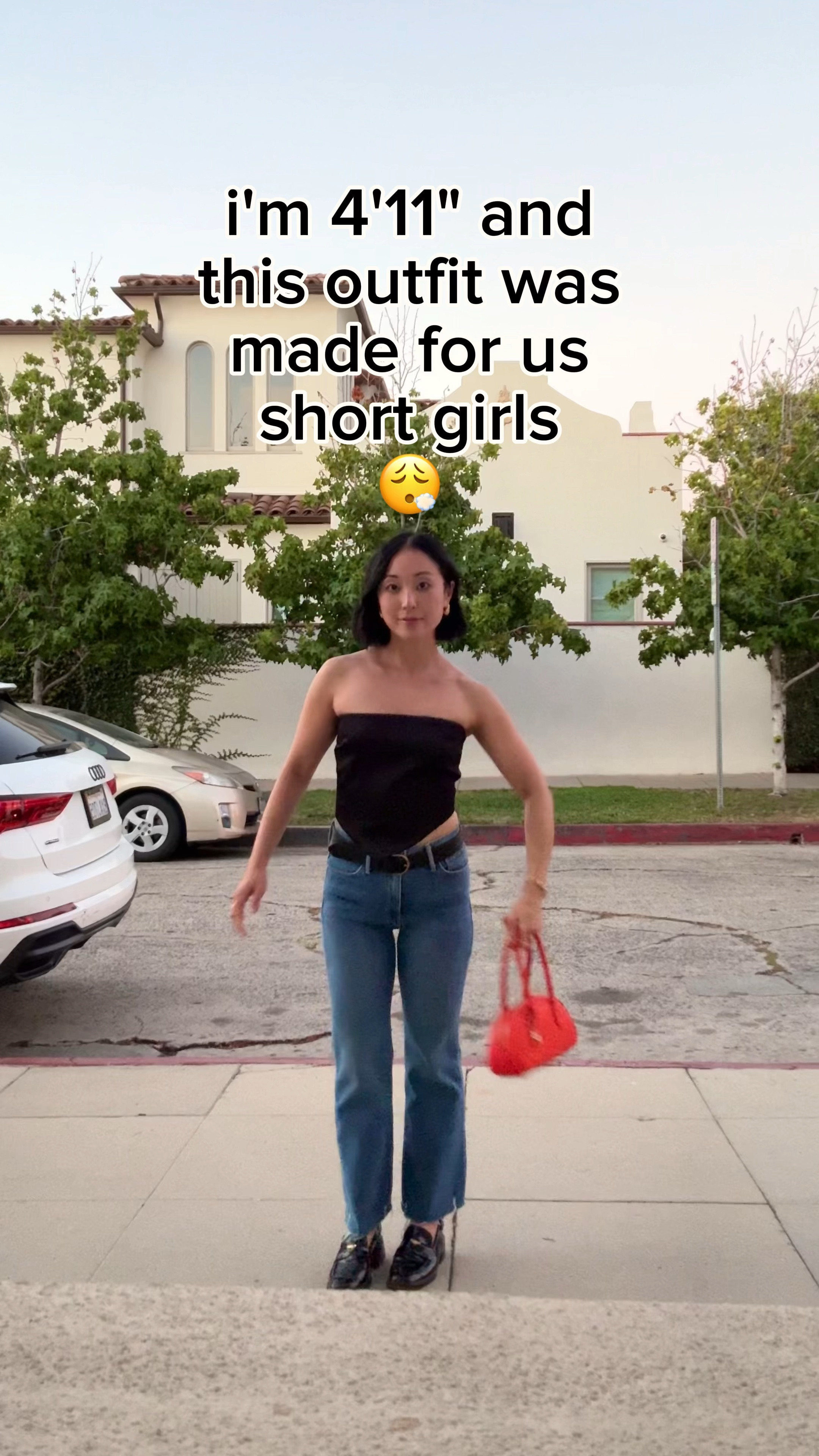 i have added 3 different jeans that i wear on repeat! these specific jeans in the video i got at a boutique in LA and they aren't on LTK but the ones linked are so similar and perfect for petite girlies 😇

#LTKStyleTip #LTKFindsUnder50 #LTKSaleAlert