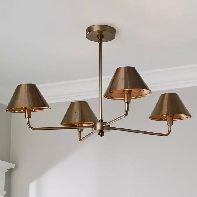 Chris Loves Julia Edie Chandelier - 4 Light | Shades of Light