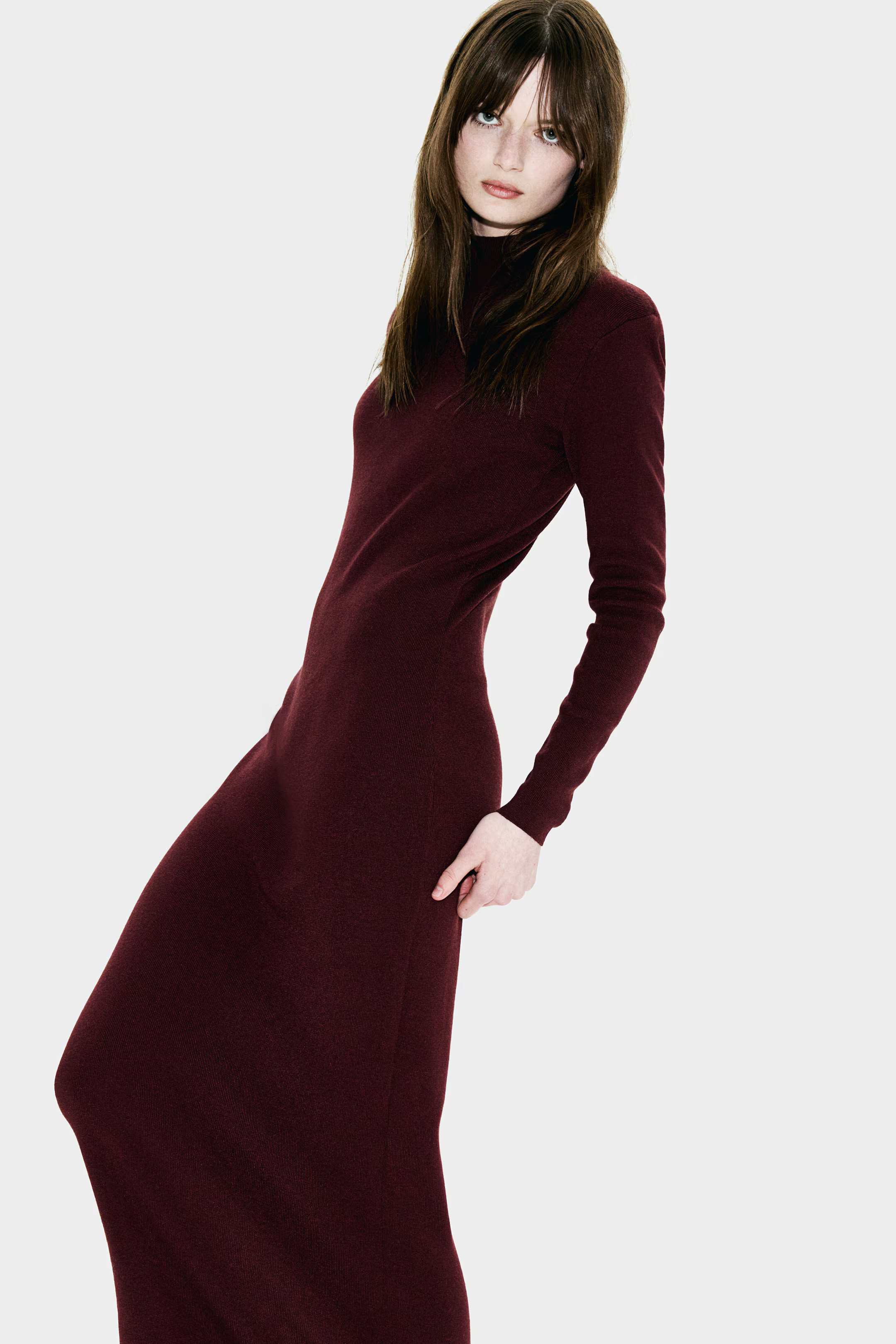Mock Turtleneck Bodycon Dress | H&M (US + CA)