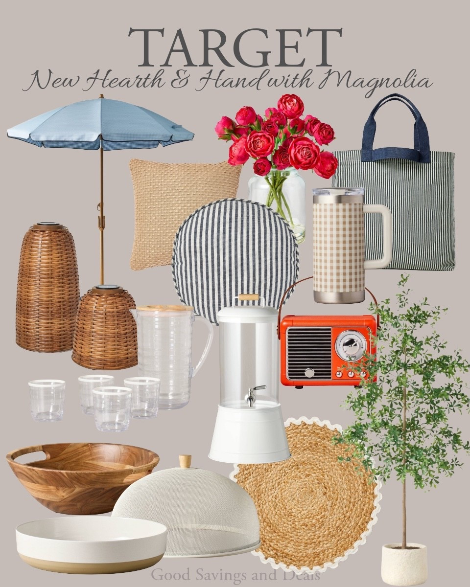  Home finds from Hearth and Hand with Magnolia at Target. Summer hoke decor. Summer dining. Seasonal decor. 

#LTKSeasonal #LTKHome