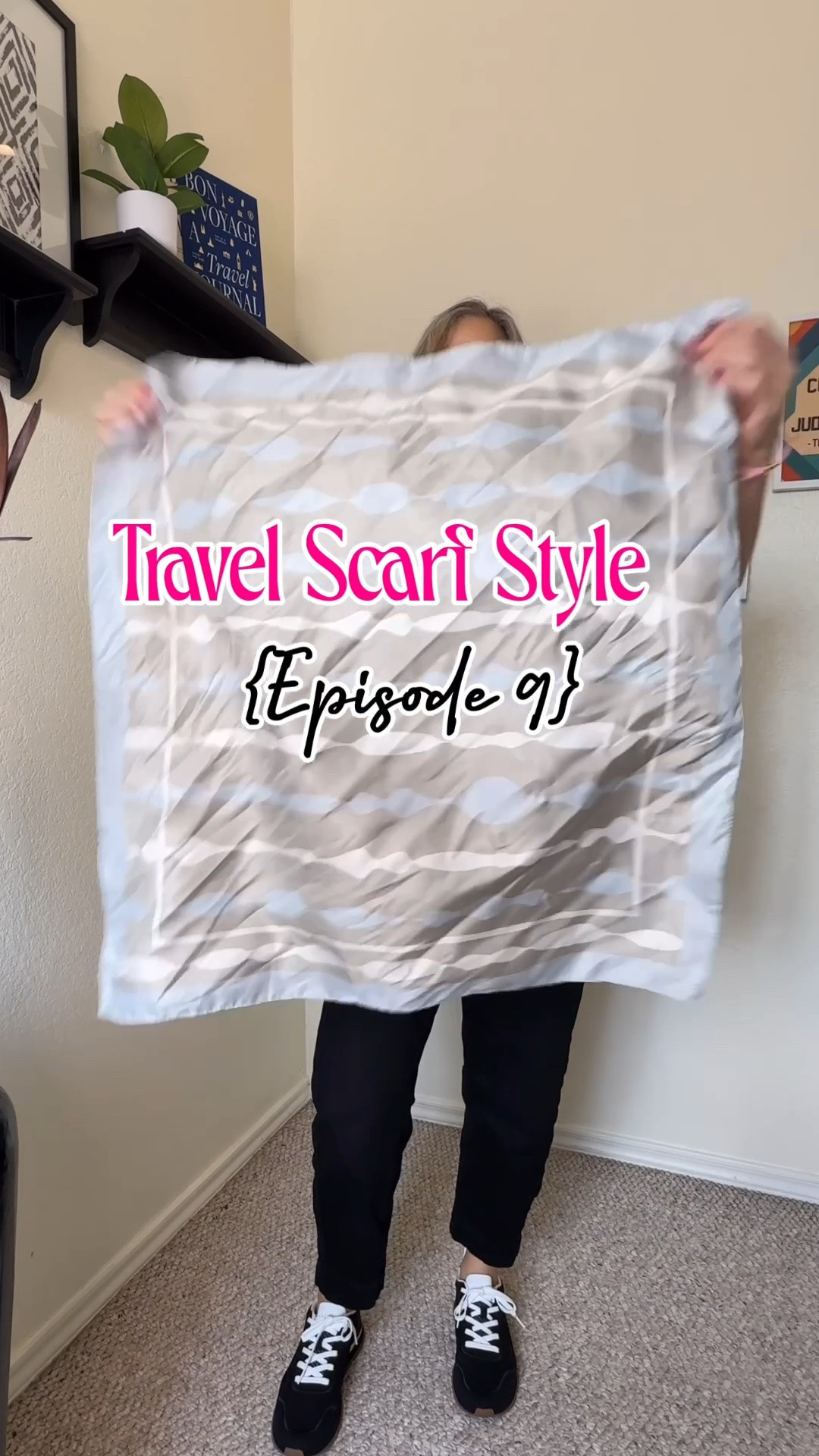 Large square scarf (linked similar below) Vest is sold out🙁