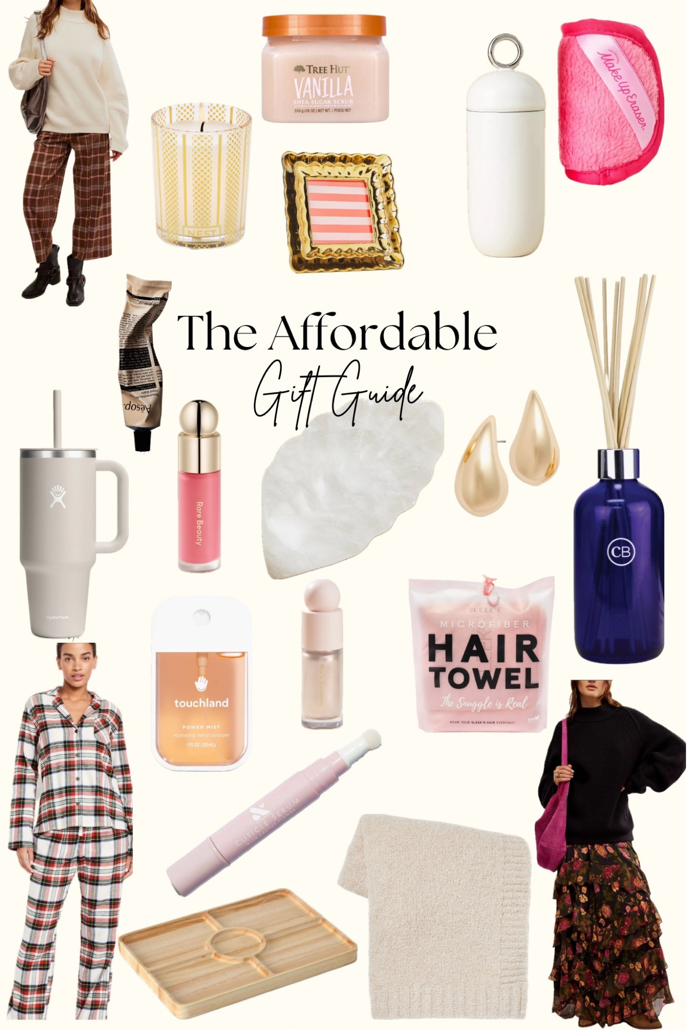 We all need gifts that are within budget! Most things are $50 and under.  I created this because everything on here can be bought by itself if paired with something else. 

I will say the free people sweaters are under $100 but I have had mine since high school and they are still a staple in my closet!! 

#LTKGiftGuide #LTKFindsUnder50 #LTKHoliday